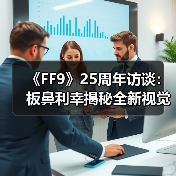 《FF9》25周年访谈：板鼻利幸揭秘全新视觉图与绘本创作