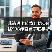 非遗遇上传奇！恺英网络996传奇盒子联手浙江文交所启动“了不起的传奇人”项目