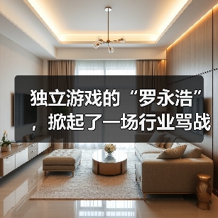 独立游戏的“罗永浩”，掀起了一场行业骂战