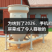 为啥到了2026,手机拍屏幕成了令人尊敬的“古法截图”?(图3) 为啥到了2026,手机拍屏幕成了令人尊敬的“古法截图”?(图3)