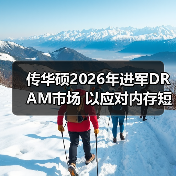 传华硕2026年进军DRAM市场 以应对内存短缺问题