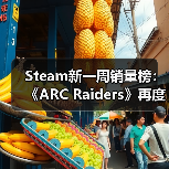 Steam新一周销量榜：《ARC Raiders》再度登顶榜首！