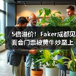5倍溢价！Faker成都见面会门票被黄牛炒至上万元（图2）