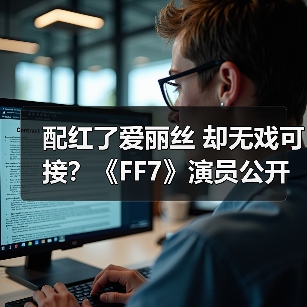 配红了爱丽丝 却无戏可接？《FF7》演员公开配音困境（图3）
