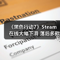 《黑色行动7》Steam在线大幅下滑 落后多款老牌游戏