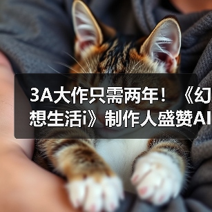 3A大作只需两年！《幻想生活i》制作人盛赞AI功能