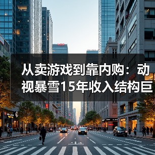 从卖游戏到靠内购：动视暴雪15年收入结构巨变