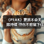《PEAK》更新不会无限持续 但也不想留下任何遗憾