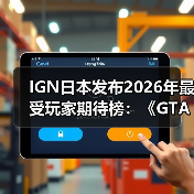 IGN日本发布2026年最受玩家期待榜：《GTA6》登顶！