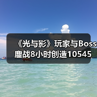 《光与影》玩家与Boss鏖战8小时创造10545次格挡奇迹！（图3）