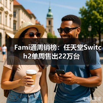Fami通周销榜：任天堂Switch2单周售出22万台