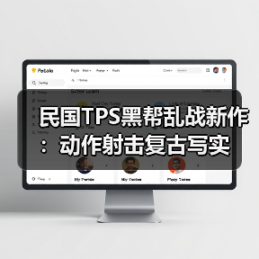 民国TPS黑帮乱战新作：动作射击复古写实（图4）