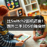比Switch2新机还贵！国外二手3DS价格突然暴涨76%