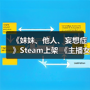 《妹妹、他人、妄想症》Steam上架 《主播女孩》作者打造