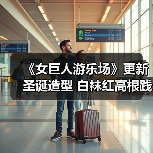 《女巨人游乐场》更新圣诞造型 白袜红高根践踏城市