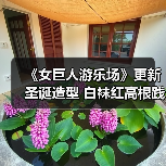 《女巨人游乐场》更新圣诞造型 白袜红高根践踏城市（图3）