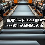 蜜月Vlog?Faker和Untara跨年亲自喂饭 饭店共睡一张床（图3）