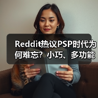 Reddit热议PSP时代为何难忘？小巧、多功能的美好回忆