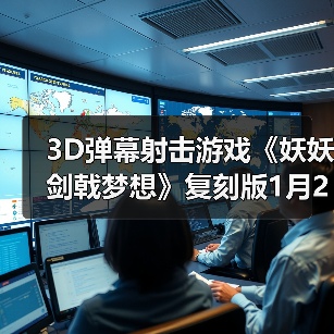 3D弹幕射击游戏《妖妖剑戟梦想》复刻版1月22日发售（图3）